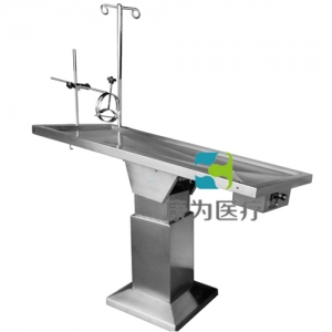 “康為醫(yī)療”高級不銹鋼多功能溫控動物解剖臺（固定式）2016德促項目中標產(chǎn)品